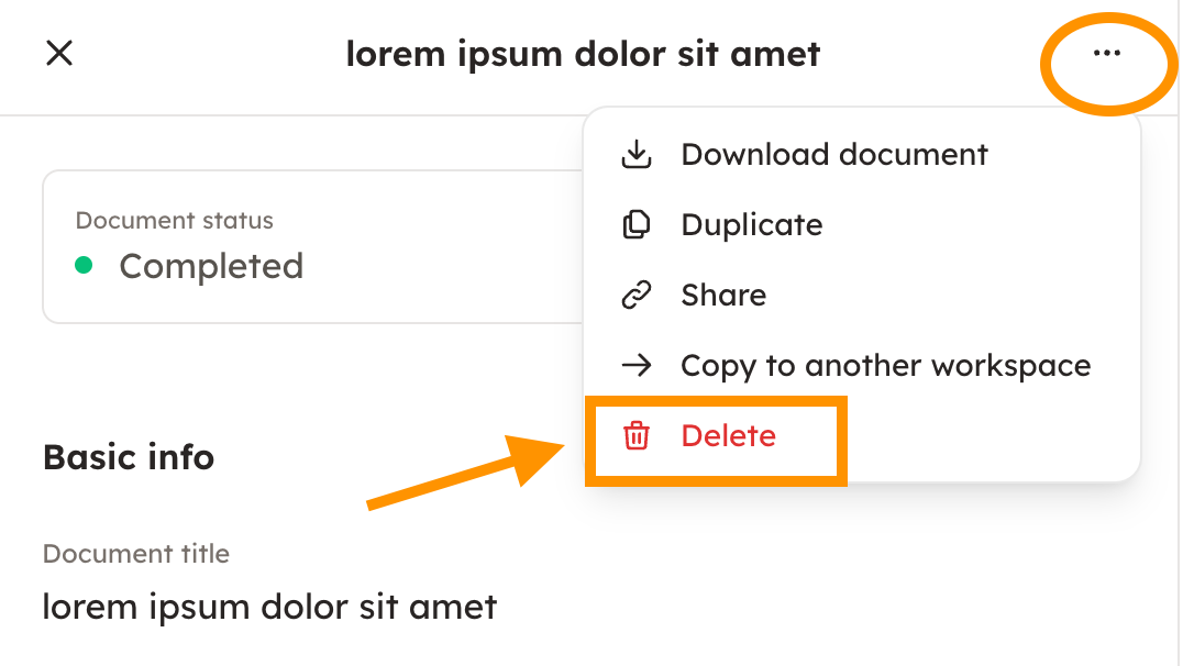 Screenshot 3: Note! It is not possible to restore deleted files to the archive.