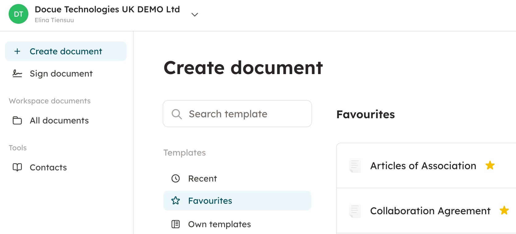 Screenshot 3: 3. You've now joined the workspace.