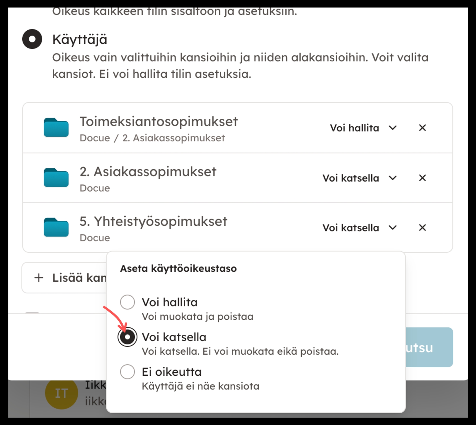 Oikeuksien valinta, Drive