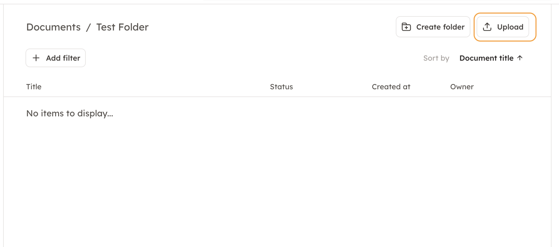 Screenshot 2: 2. Then click on "Upload".